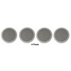 4" Round Plastic Louver Soffit Air Vent Reptile Screen Grille