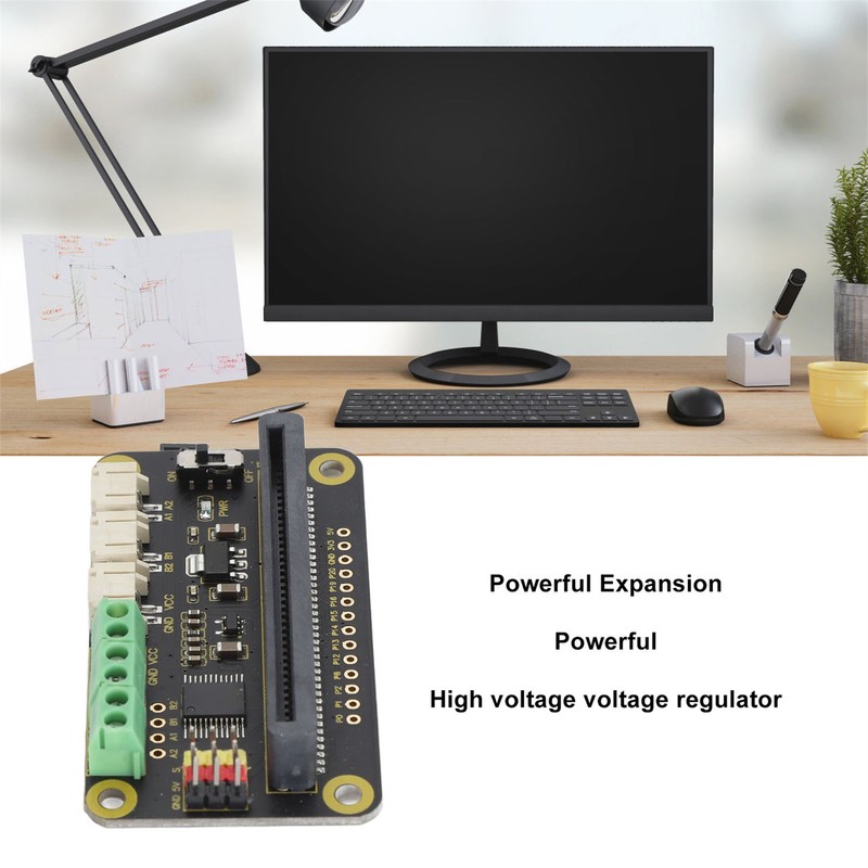 Servo Drive Expansion Board Professional Powerful for TB6612FNG Chip Motor