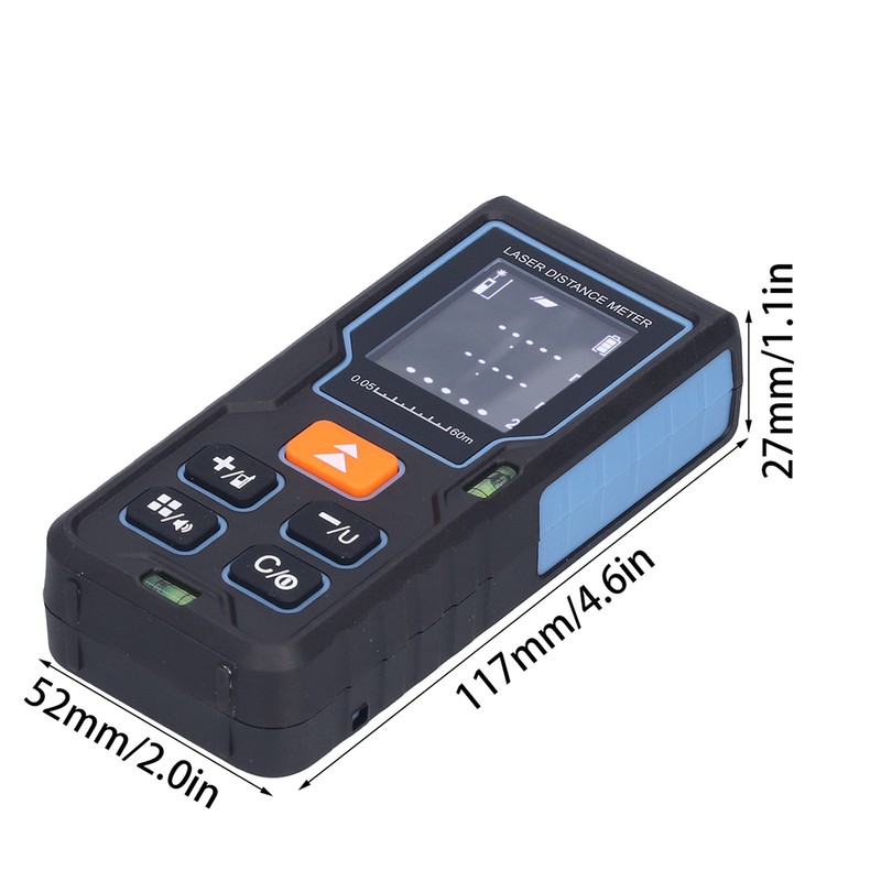 S60 Laser Rangefinder with Backlight Handheld Electronic Infrared Distance Meter