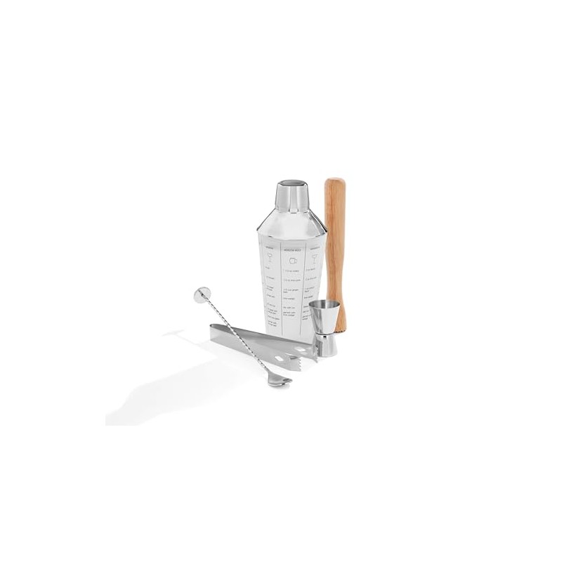 Cambridge E9270GS1CBBM 5-Piece Mixology Shaker Tool Set