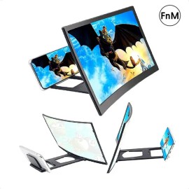 스마트폰 확대스크린 커브드 휴대용 영상 증폭기 14인치 Smartphone Enlarged Screen Curved Portable Video Amplifier 14 inches