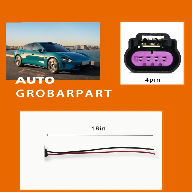 GROBARPART Ignition Coil Connector Wiring Harness Pigtail Plug Wire 3.6
