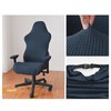 Chair Cover Kit Breathable Dustproof Washable Pure Color Skin Friendly