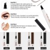 Plumón Para Ceja Microblading Aspecto Narutal 1 Pz Delgado F