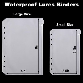 Dr.Fish - Señuelo de cebo suave para viaje, impermeable, ahorro de espacio, suave señuelo de pesca, anzuelos, anzuelos, pesca, surf, pesca, barco, pesca, 6 X 8-3/10",10 in 1