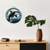 Orcas Jumping from Sea Killer Whale Stamped Cross Stitch Kits