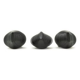 Walkstool Plastic Stool Cap Basic Pack of 3 Replacement Foot Foot