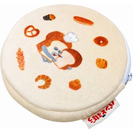 MORIPiLO 4621506 Bread Lobby Tissue Case, Pouch, Accessory Case, 3.9 x 4.7 inches (10 x 12 cm), Character Goods, Beige, Morishita