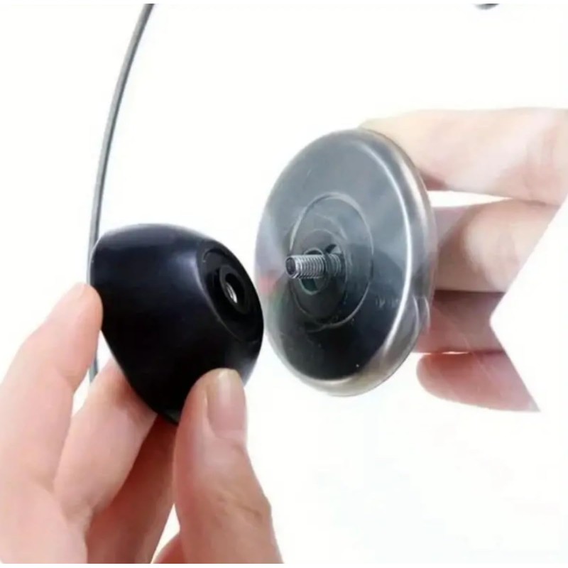 Kjzeex Universal Stainless Steel Replacement Knob Handle,Dutch Oven Knob Bakelite
