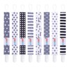 ALVABABY 8 Packs Pacifier Clips For Neutral Boys Girls Pacifier