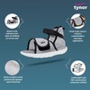 Tynor Cast Shoe Rocker Sole, Grey, Small, 1 Unit