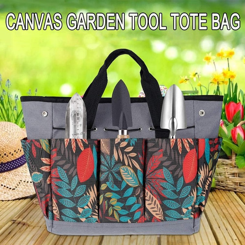Gardening Storage Bag Portable Garden Tool Bag with Handle and