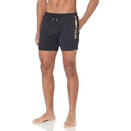 BOSS Metallic Logo Swim Trunks