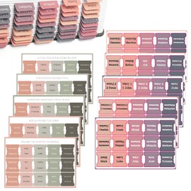 BORISCA 150 Pieces Bible Indexing Markers Bible Indexing Markers Bible Tabs Easy to Read Markers for Bible Great Gifts for Christian Women