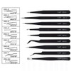 Precision Tweezer Set - FEITA Professional ESD Stainless Steel Anti
