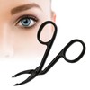 Scissors Shaped Eyebrow Tweezers | Heavy Duty Handled Eyebrow Tweezers