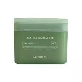 Mediheal 메디힐 티트리 트러블 패드 100매 1개 / 써클 Mediheal Tea Tree Trouble Pad 100 Sheets 1 Pack / Circle