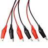 EBOOT 4 Pcs Alligator Clips Electrical, 40 Inches Test Leads
