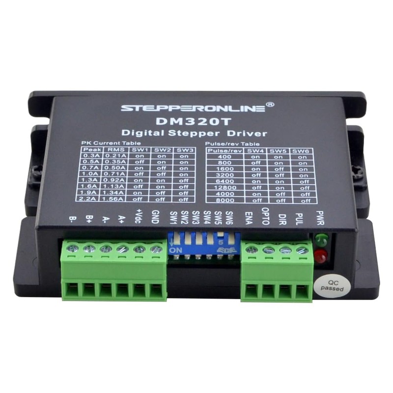 STEPPERONLINE Digital Stepper Motor Driver 0.3-2.2A 10-30VDC Stepper Motor Driver