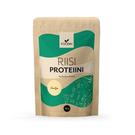 FOODIN Rice Protein Powder Vanilla 650 g, from Germinated Rice, Gluten-Free and Vegan, No Artificial Sweeteners