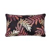 SOIREE - Luxury Black Golden Leaf Cushion (30 x 50cm)