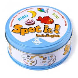 Dobble Spot It Card Game, 13. Basic English