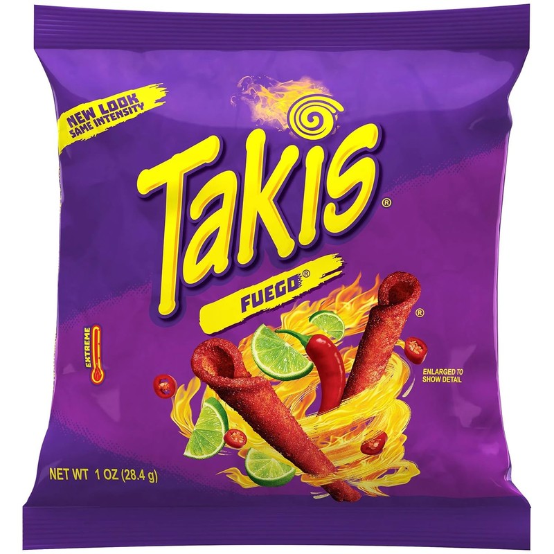 Takis Hero Variety Pack Tortilla Chips, 1 Ounce (Pack of