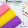 GIGULES, 3 Pieces African Net Bath Sponge African Exfoliating African