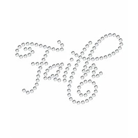 Rhinestone Genie Expression-Faith 5" Magnetic Rhinestone Template, Black