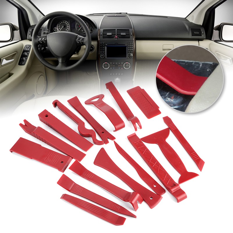 16pcs Auto Interior Trim Removal Tool Kit Panel Audio Dashboard