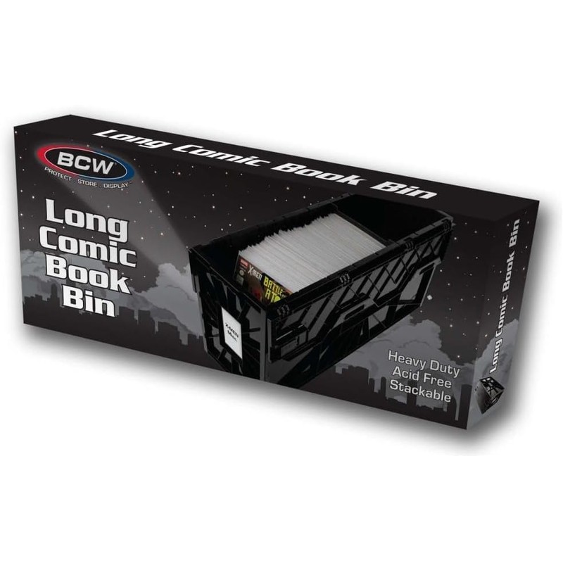 BCW Long Comic Book Bin - 2 Pack | Heavy