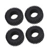 4PCS RC Wheel Tire Rubber Tyre 51mm Diameter for Axial