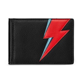 Yoshi Lightning Bolt Card Holder, Travel Pass Holder, Leather, Double Sided Card Holder, ID Card Holder. Leather Travel Pass Holder for Men and Women. Credit Card Holder & Season Ticket Card Holder