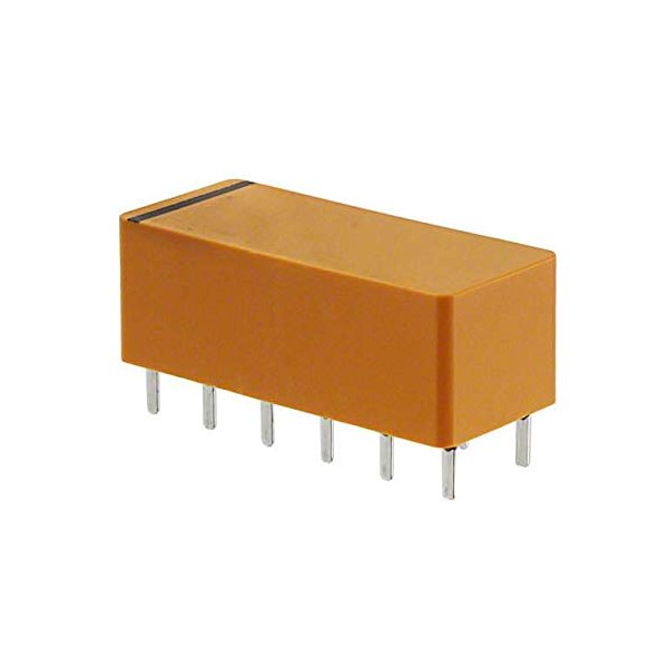 "Panasonic S2EB-5V Relay; E-Mech; Gen Purp; DPST-NO, DPST-NC; Cur-Rtg 4/3AAC/ADC;