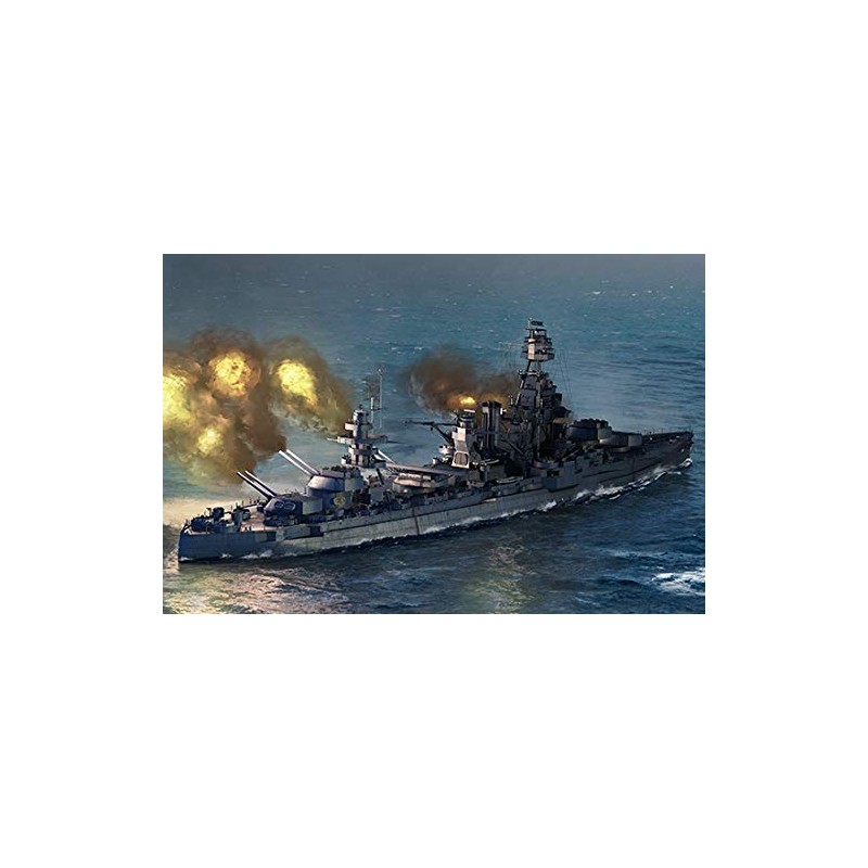 Trumpeter 006712 1/700 BB-35 USS Texas Plastikmodellbausatz, Modelleisenbahnzubehör, Hobby, Modellbau,