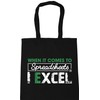 Hippowarehouse When it comes to spreadsheets I excel Tote Shopping