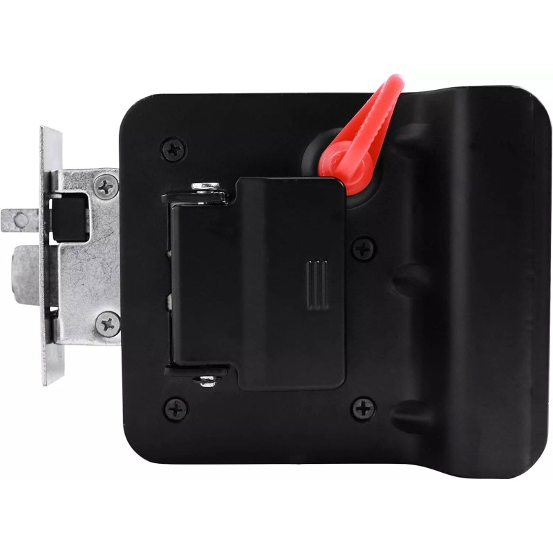 Leisure Locks Black Rv Door Lock With Deadbolt For Travel