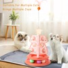 Kittenhood Interactive Cat Toy for Bored Cats, Orange Christmas Tree