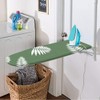 SheeChung 14x42 Inch Over-The-Door Ironing Board Cover and Pad,Cotton Cover