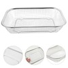 FONDOTIN 1pc Multi-Purpose Stainless Steel Drain Basket Sieve for Kitchen
