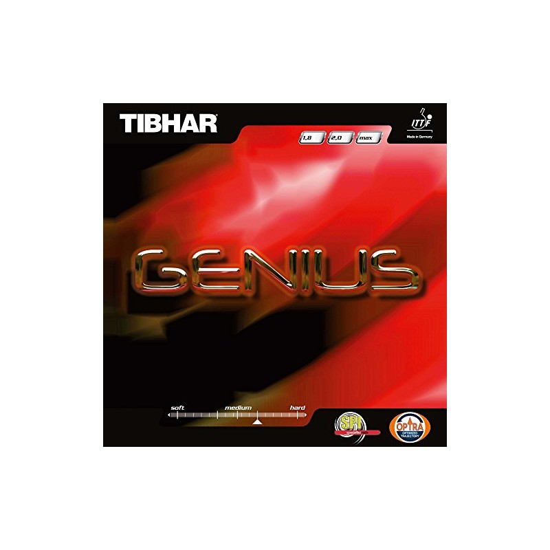 Tibhar Genius Rubber Red 2.3 mm