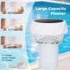 Solar-Powered Pool Chlorine Floater 7 Colorful Lights 4 Light Mode