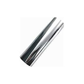 Self-Adhesive Chrome Silver Vinyl Wrap Sticker Decal Film Sheet 15inch by 78inch