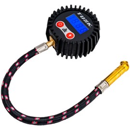 Tusk Backlit Digital Pressure Gauge- 5-100 PSI - Range with Selectable Measurement (PSI, BAR, KG-CM2, kPa)
