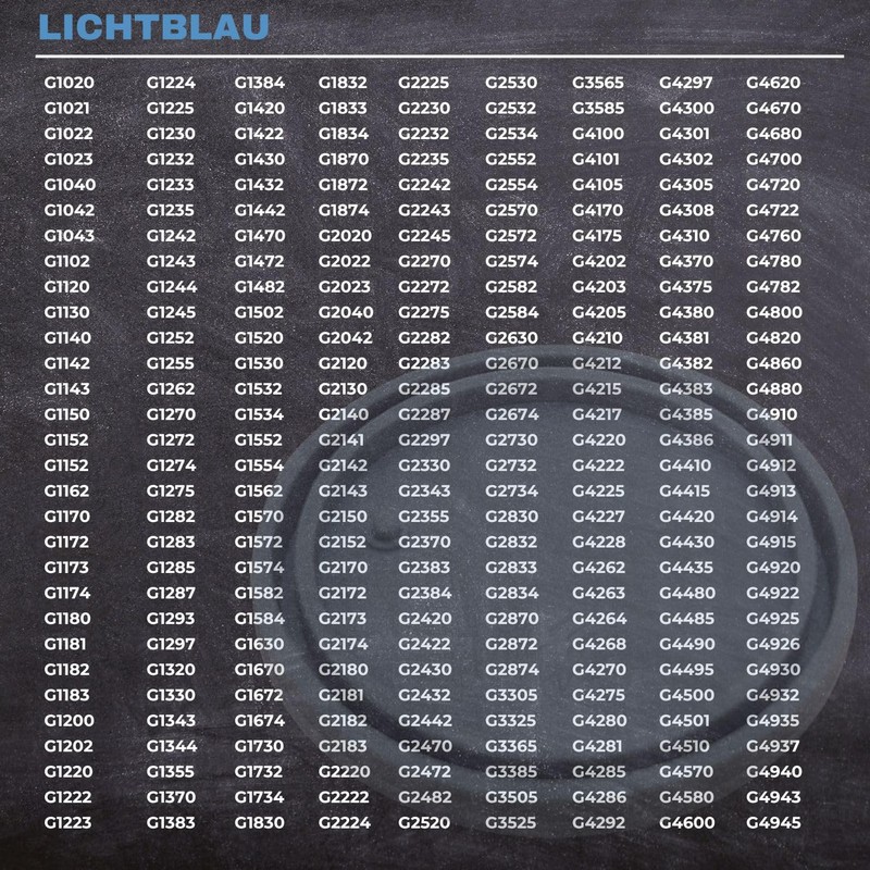 LICHTBLAU Rinse Chamber Seal 44 mm Rubber for Dosing Unit