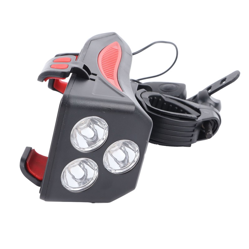 Bicycle Light Multifunctional Bike Phone Stand Headlight Speakers Kit for