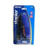 Bazic Desktop Hand Held Standard 26/6 Stapler With 500 Ct Staples BLUE