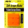 MINISCRAPER 10 Plastic Double Edged Razor Blades and EZ X