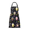 FUSTMW Bubble Tea Apron Bubble Tea Lover Gifts Boba Tea