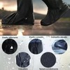 Cubrezapatos Impermeable, Cubierta del Zapato con Bandas Reflectantes